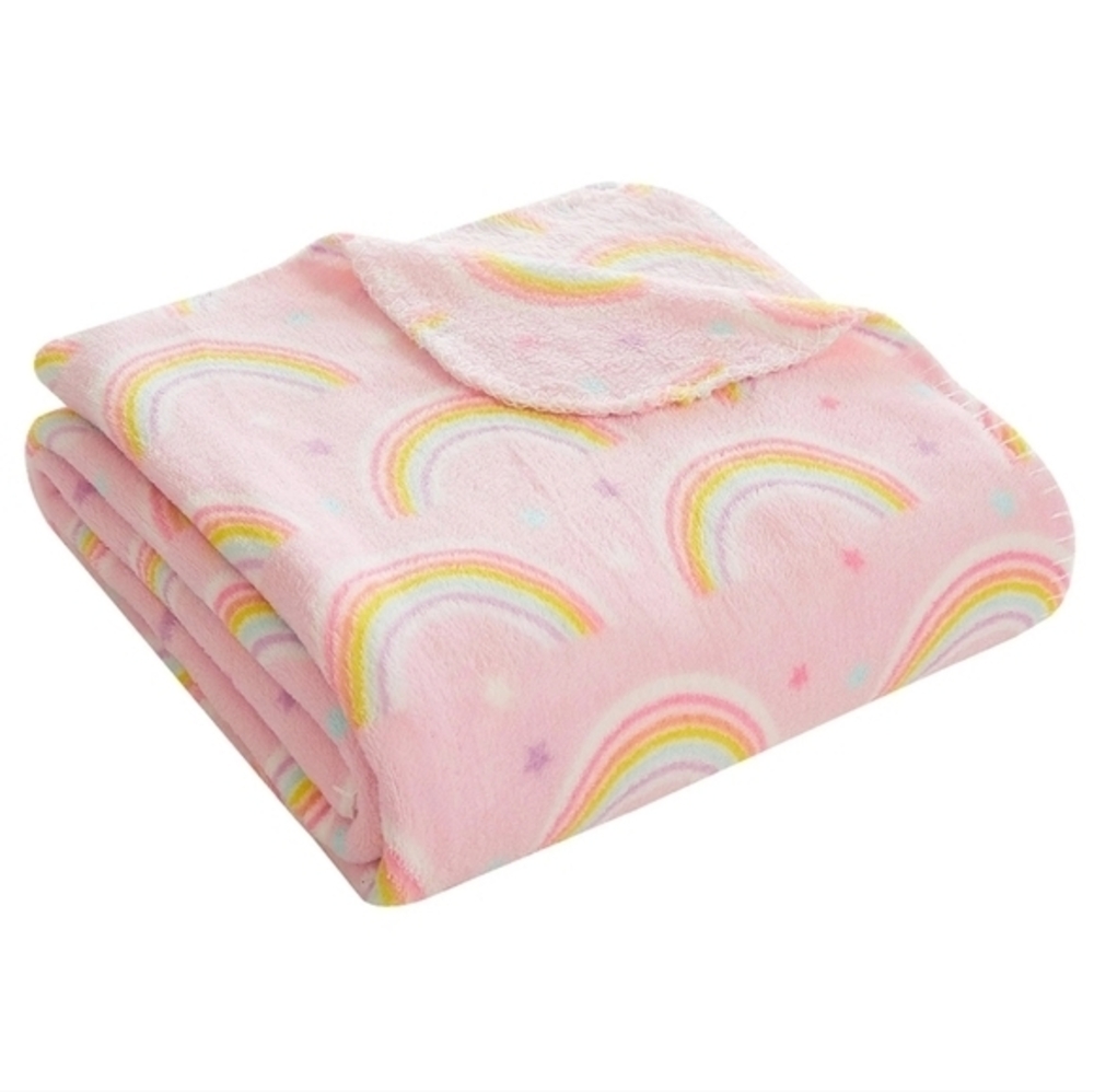 Little Starter Plush‎ Toddler Blanket Rainbow